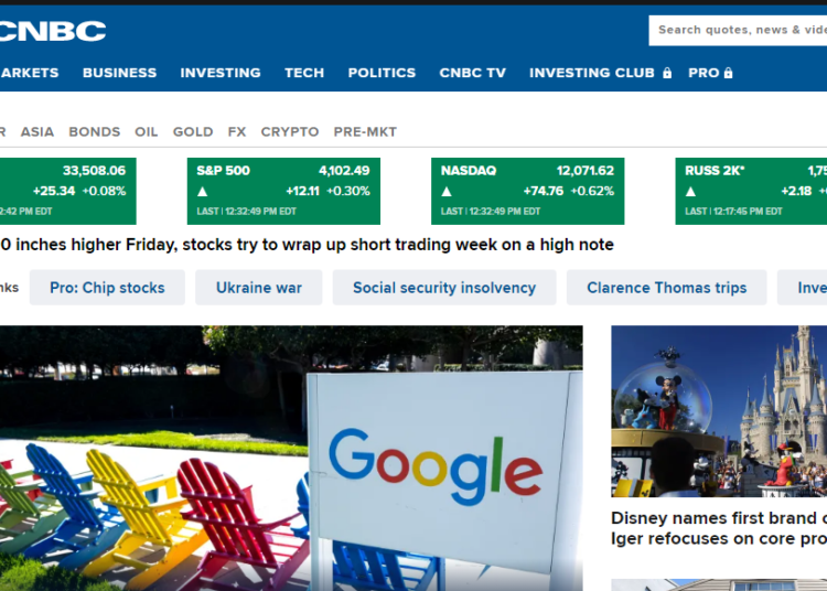CNBC Thinks Today (Thursday 4/6/2023) is Friday because of a Religious Holiday Tomorrow